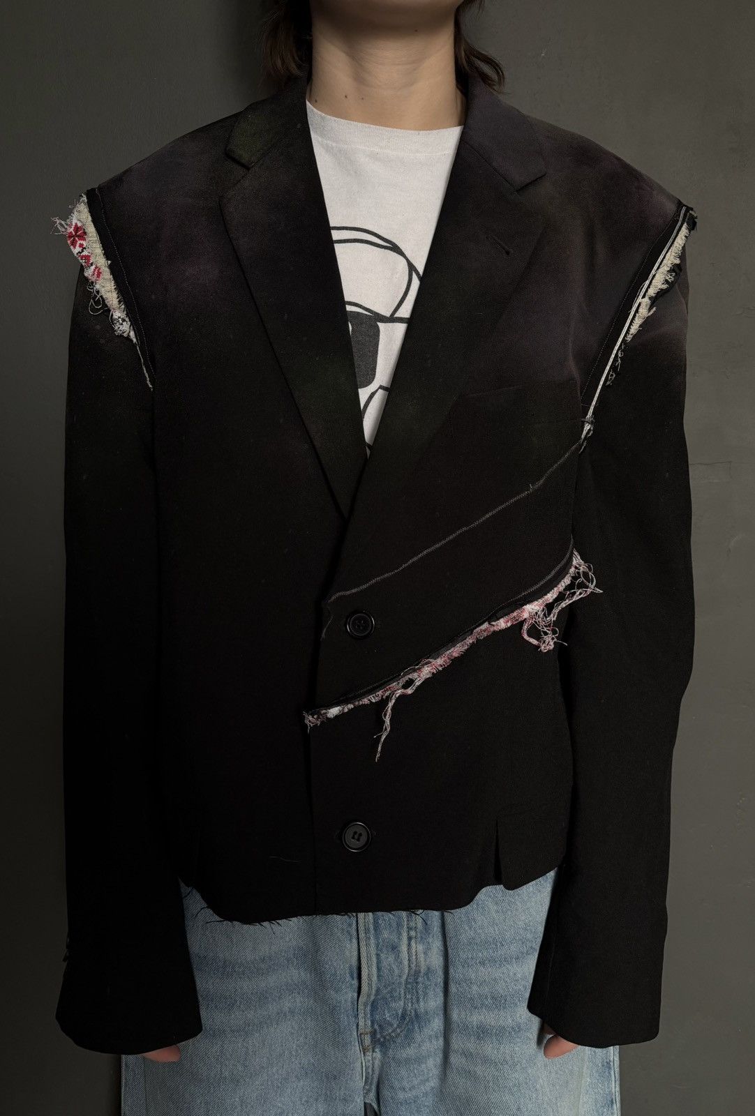 Handmade Blazer Ukraine-Wyshyvanka Size M / US 6-8 / IT 42-44 - 2 Thumbnail