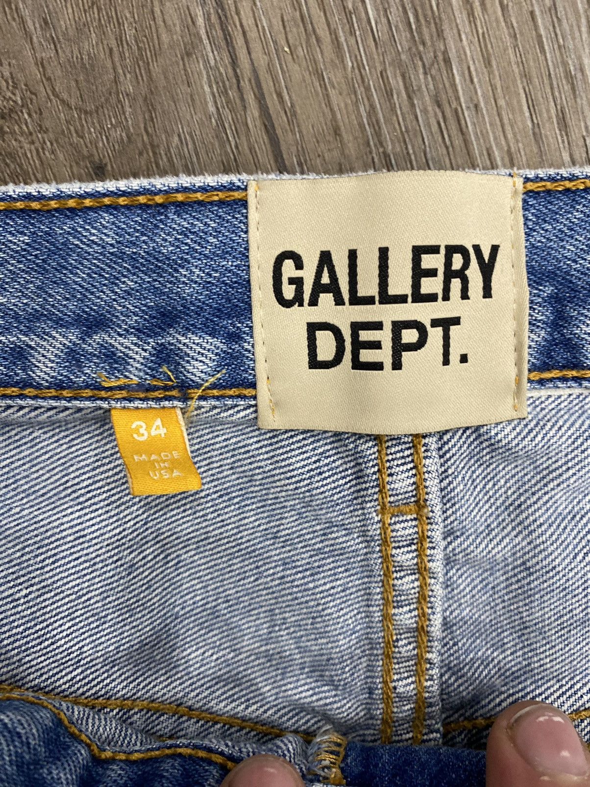 Gallery Dept. Gallery Dept. G Patch Jeans Size US 34 / EU 50 - 4 Thumbnail