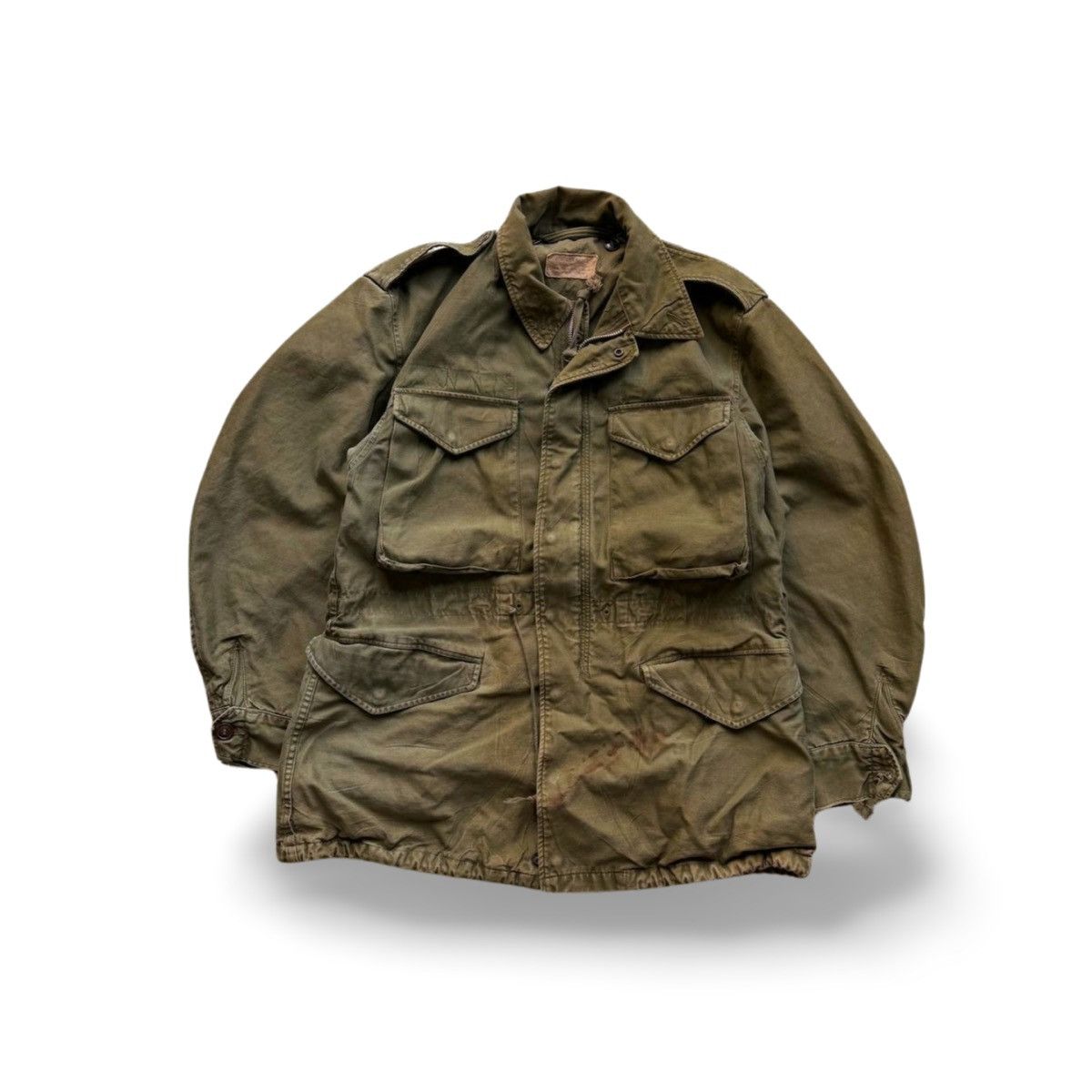 True Vintage 1960's M65 Military OG 107 Jacket