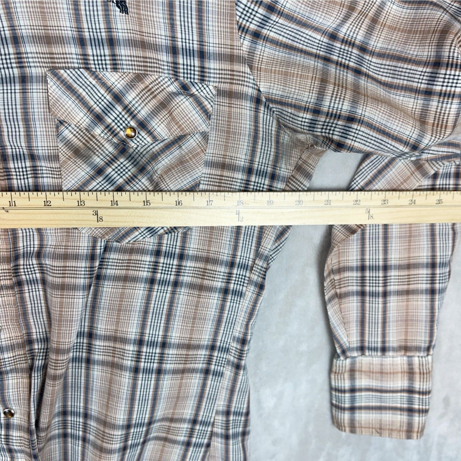 Other Vtg Karmen Silver Collection Western Shirt Pearl Snap USA Size US S / EU 44-46 / 1 - 10 Thumbnail