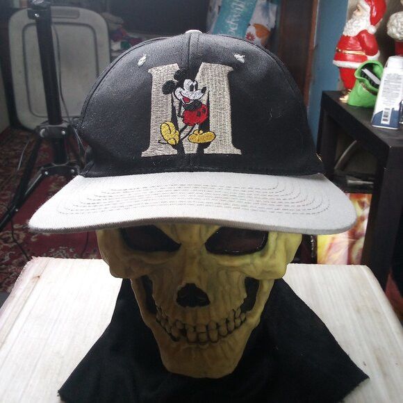 Disney × Drew Pearson × Vintage Vintage Drew Pearson Mickey Mouse Blockhead Snap Hat Cap Size ONE SIZE - 1 Thumbnail