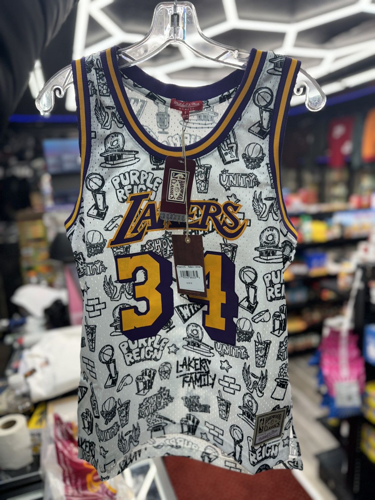 Mitchell & Ness × NBA Mitchell & Ness Lakers O’Neal Jersey (women) Size S / US 4 / IT 40 - 1 Thumbnail