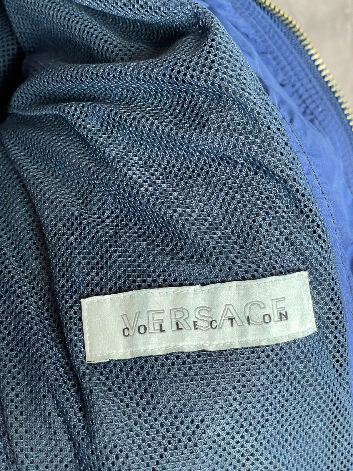 Versace × Vintage Vintage Versace Collection Nylon Jacket Coat Size US L / EU 52-54 / 3 - 12 Thumbnail