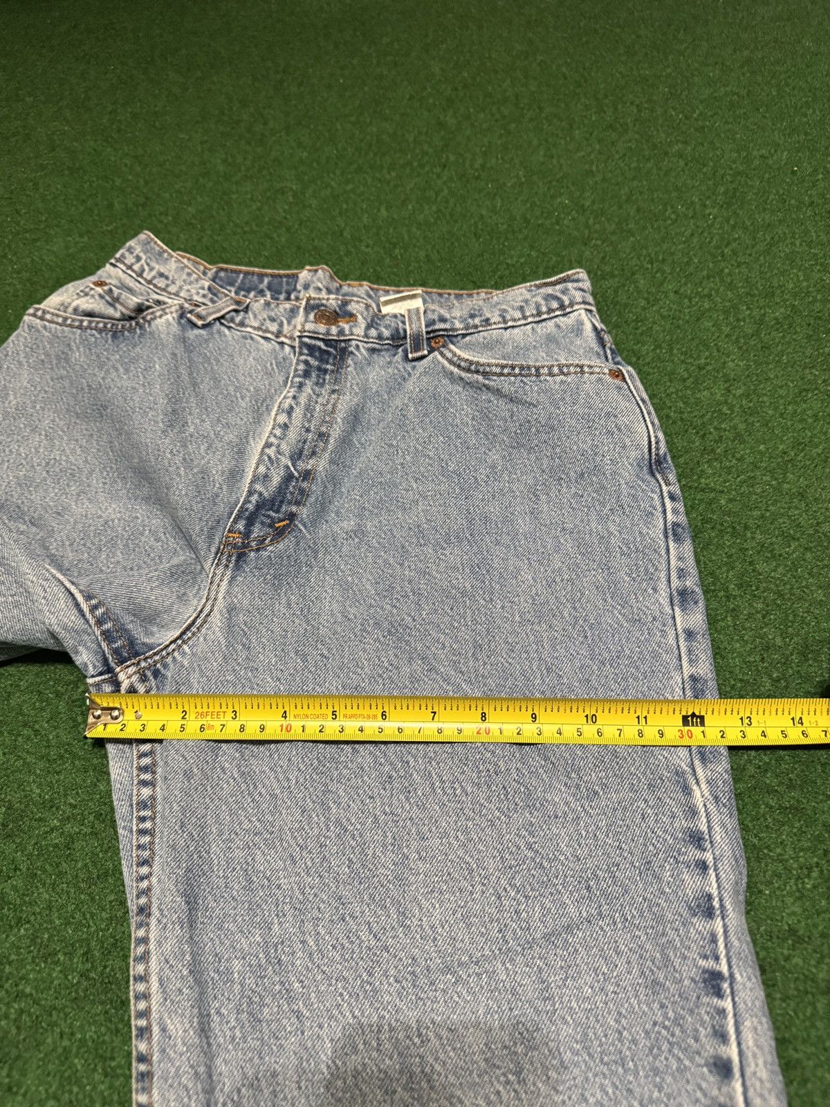 Levi's Vintage Clothing Levis 512 Womens 15 30x30 Light Wash Slim Tapered 90s Jeans Size 30" / US 8 / IT 44 - 10 Thumbnail