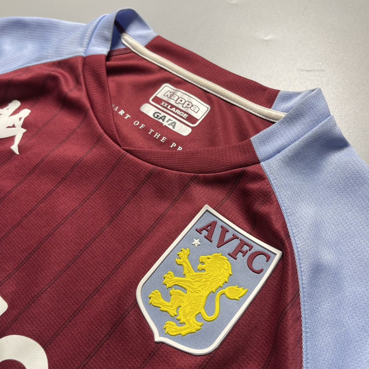 Kappa × Vintage ASTON VILLA KAPPA 2020/2021 SOCCER HOME JERSEY #10 GREALISH Size US XXL / EU 58 / 5 - 5 Thumbnail