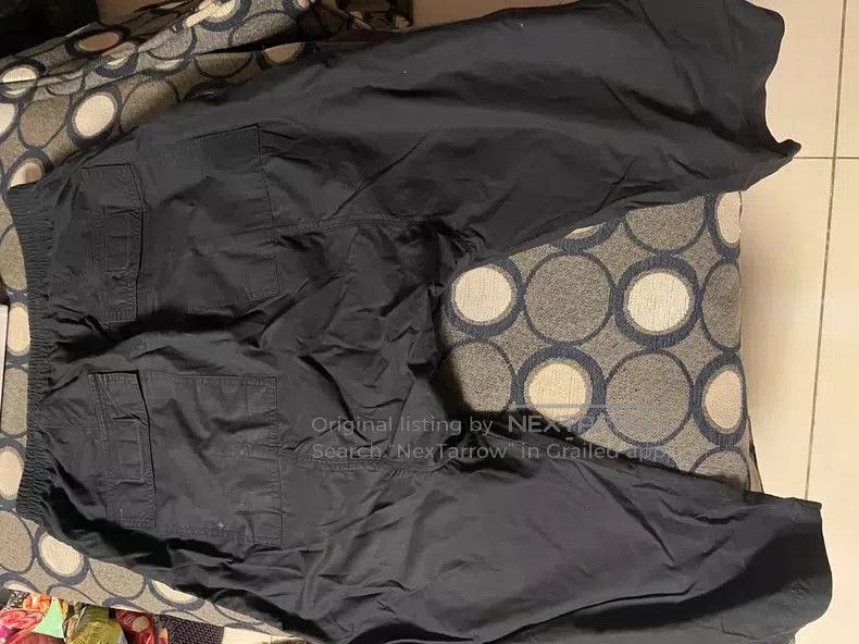 Rick Owens Rick Owens Waxed Cloth Drop-Crotch Pants. Size US 27 - 2 Thumbnail