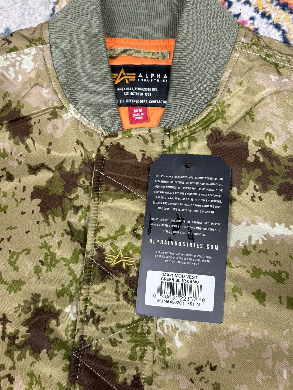 Alpha Industries Alpha industries camo vest Size US M / EU 48-50 / 2 - 8 Thumbnail