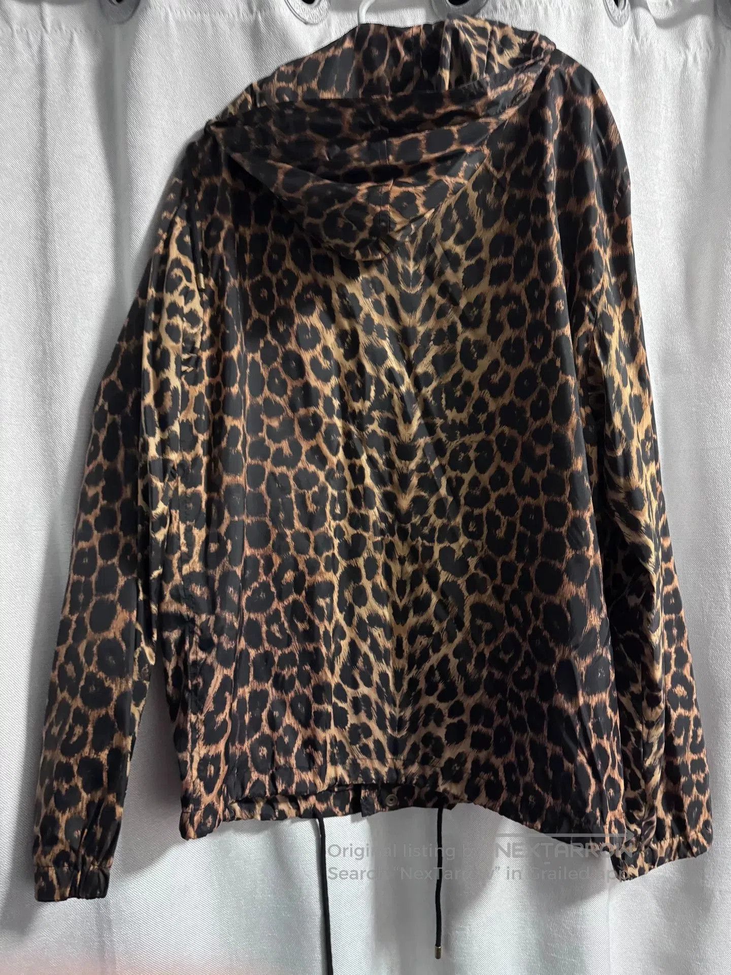 Saint Laurent Paris SAINT LAURENT Leopard Print Hooded Jacket. Size US M / EU 48-50 / 2 - 4 Thumbnail