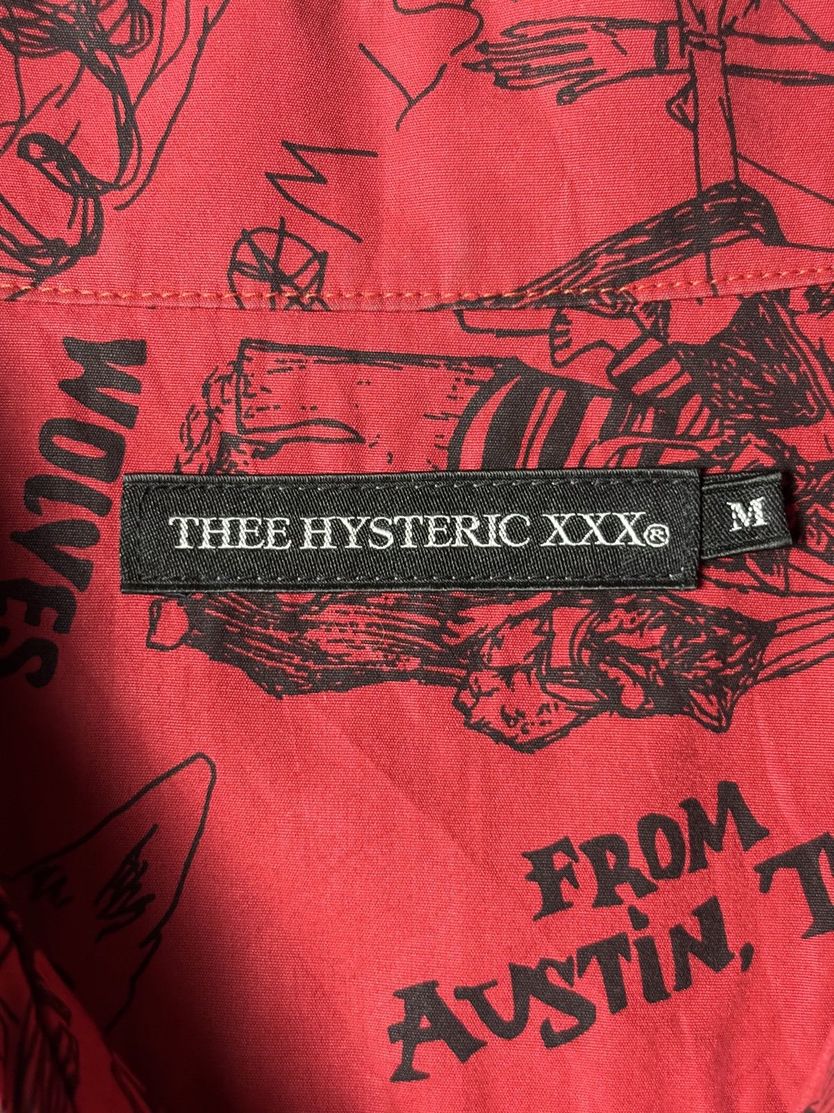Hysteric Glamour 2018 Hysteric Glamour ‘Thee Hysteric XXX’ Full Print Shirt Size US M / EU 48-50 / 2 - 5 Thumbnail