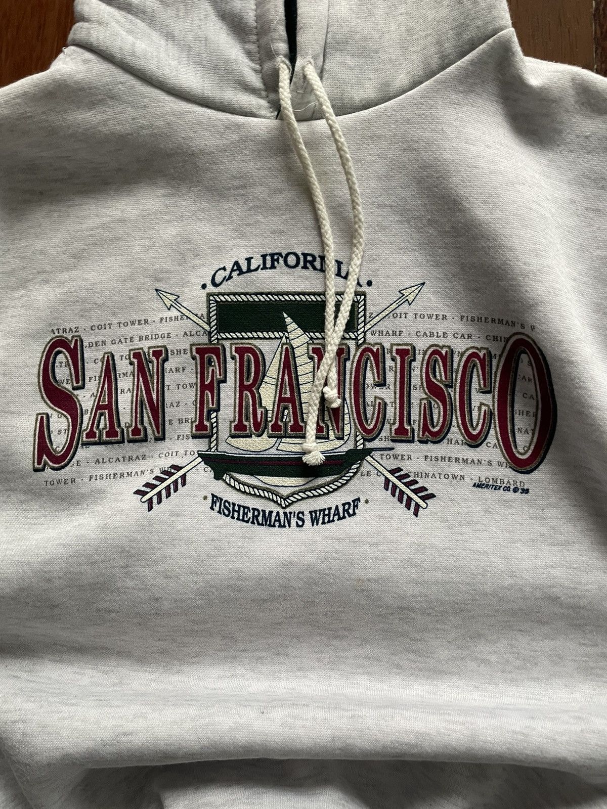 Vintage Vintage hoodie San Francisco 1995 Size US L / EU 52-54 / 3 - 2 Thumbnail