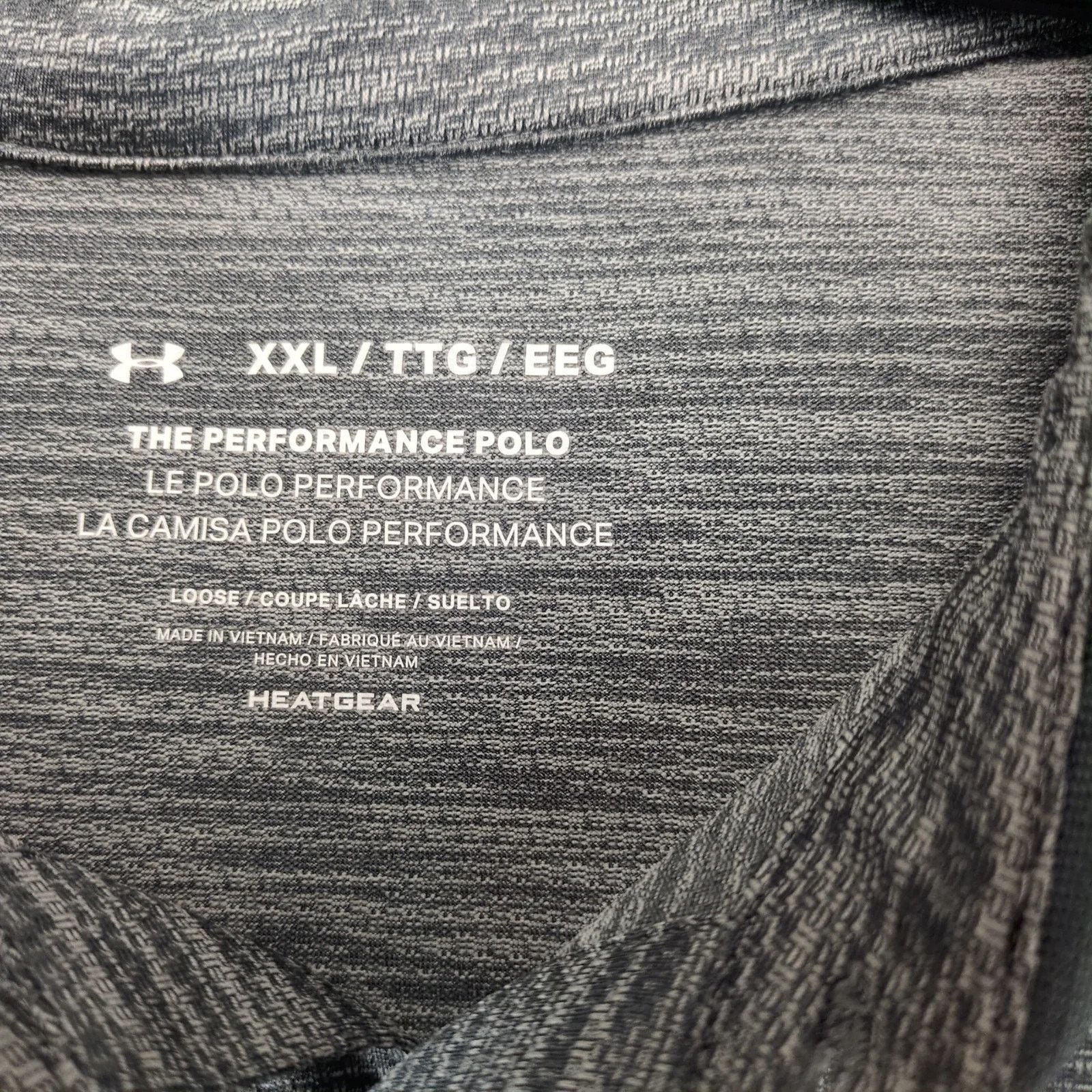 Under Armour Under Armour The Performance Polo Shirt Men's XXL HeatGear Size US XXL / EU 58 / 5 - 7 Thumbnail