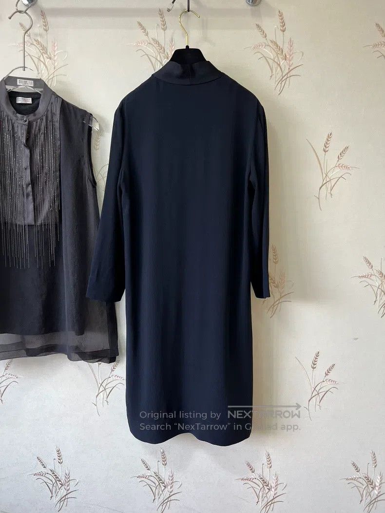 The Row The Row Black Ribbon Dress Size S / US 4 / IT 40 - 2 Thumbnail