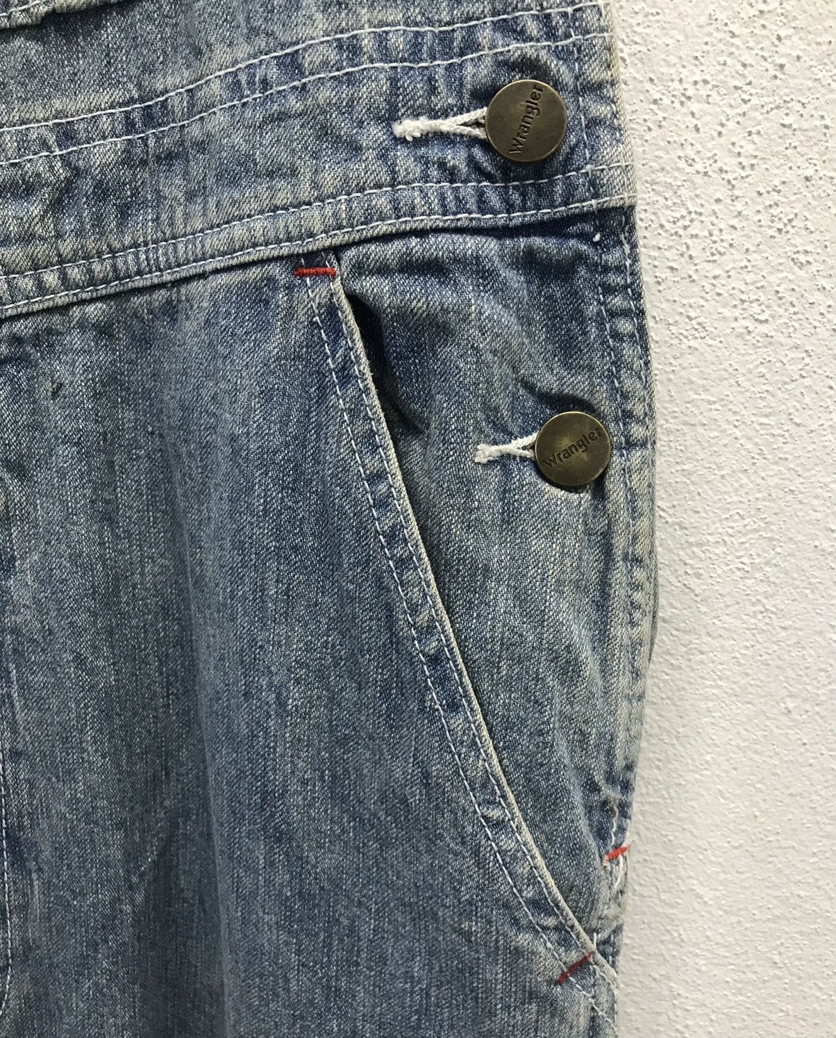 Vintage × Wrangler Vintage Wrangler Blue Bell Denim Overall Size US 35 - 11 Thumbnail
