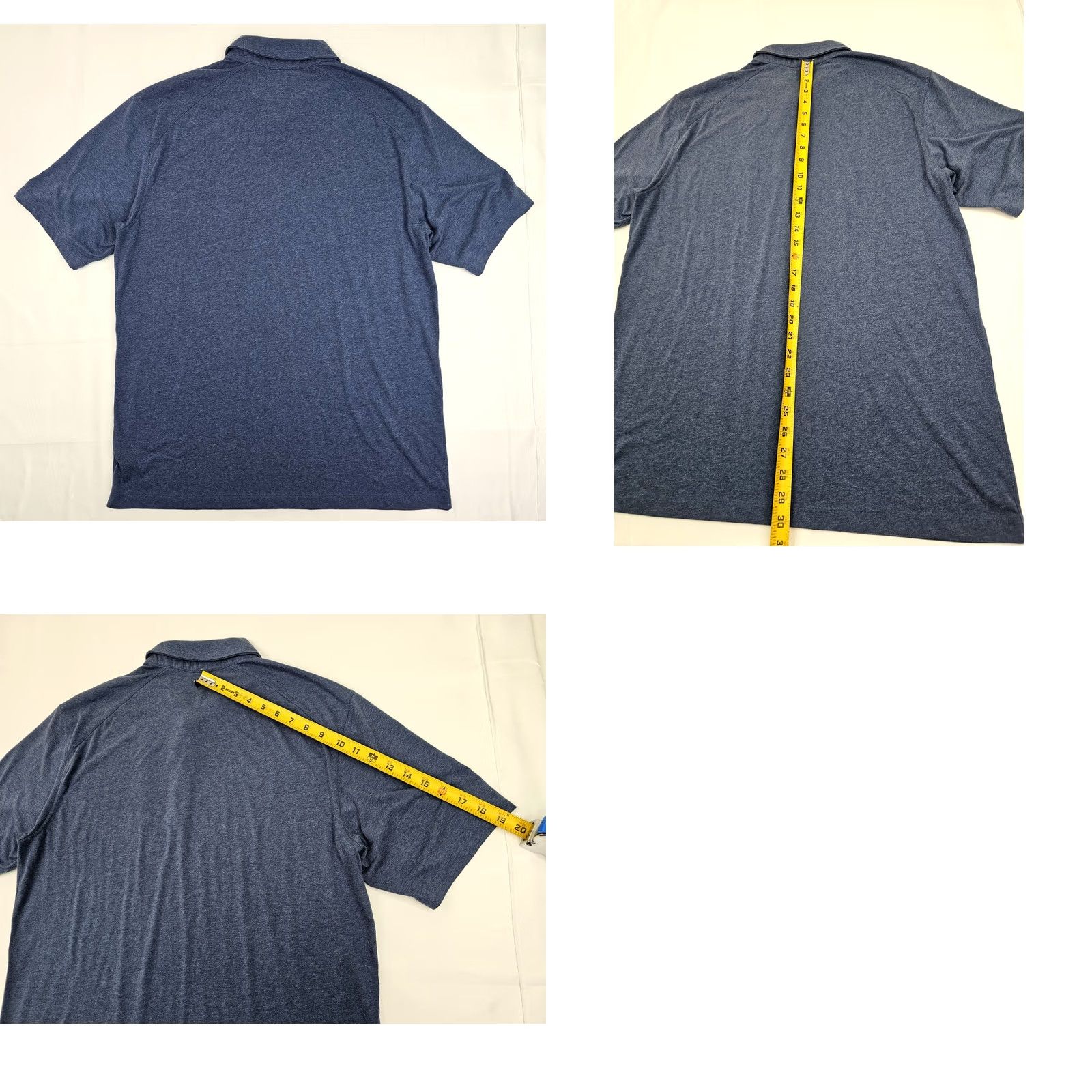Vintage Duluth Relaxed Fit Polo Shirt Men M Heather Blue Dry on the Fly Quick Dry Breathable Casual Workwear Activewear Summer Heather Blue Polo Shirt Mens M Size US M / EU 48-50 / 2 - 8 Thumbnail