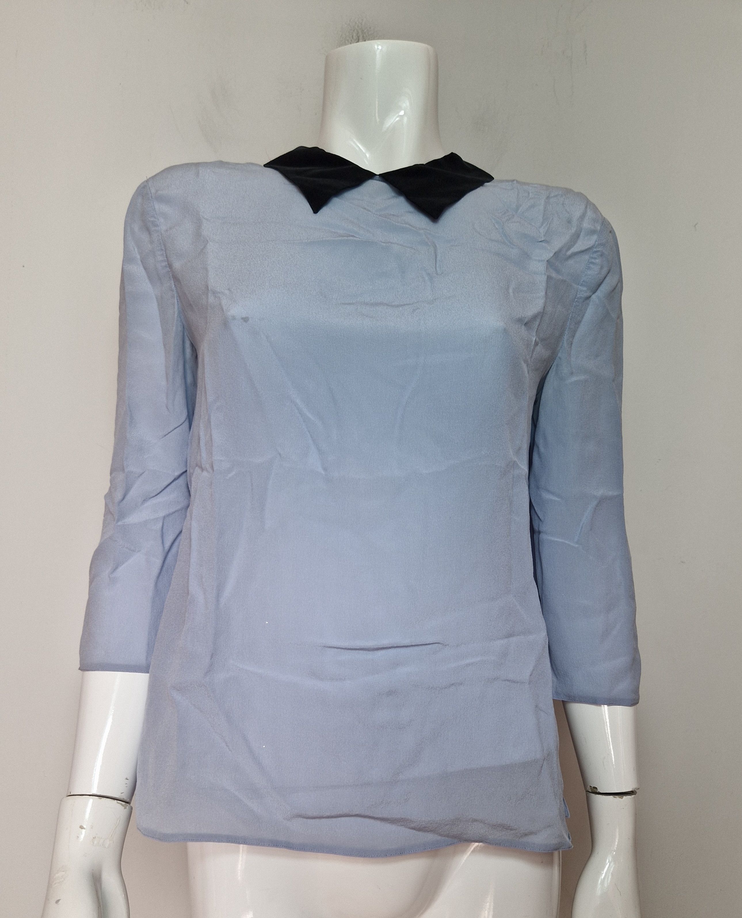 Prada Prada A/W 2015 silk blouse Size S / US 4 / IT 40 - 1 Thumbnail