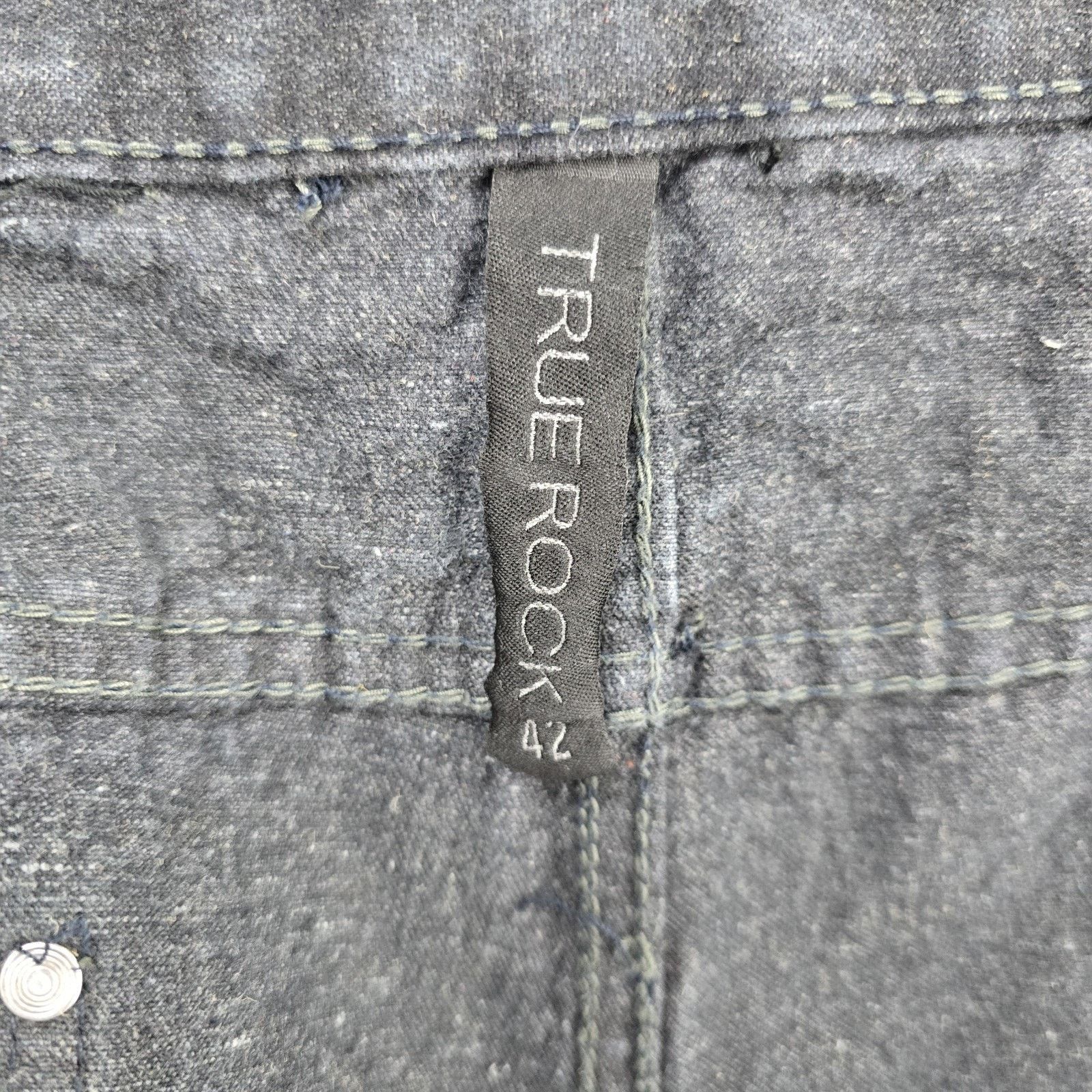 Other Vintage True Rock Shorts 42 Black Baggy Hip Hop Skater Y2K Size US 42 / EU 58 - 3 Thumbnail