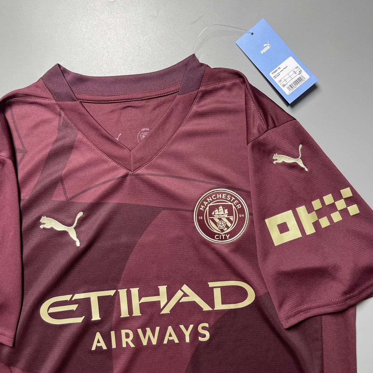 Puma MAN CITY PUMA 2024/2025 FOOTBALL THIRD JERSEY #17 DE BRUYNE Size US L / EU 52-54 / 3 - 4 Thumbnail