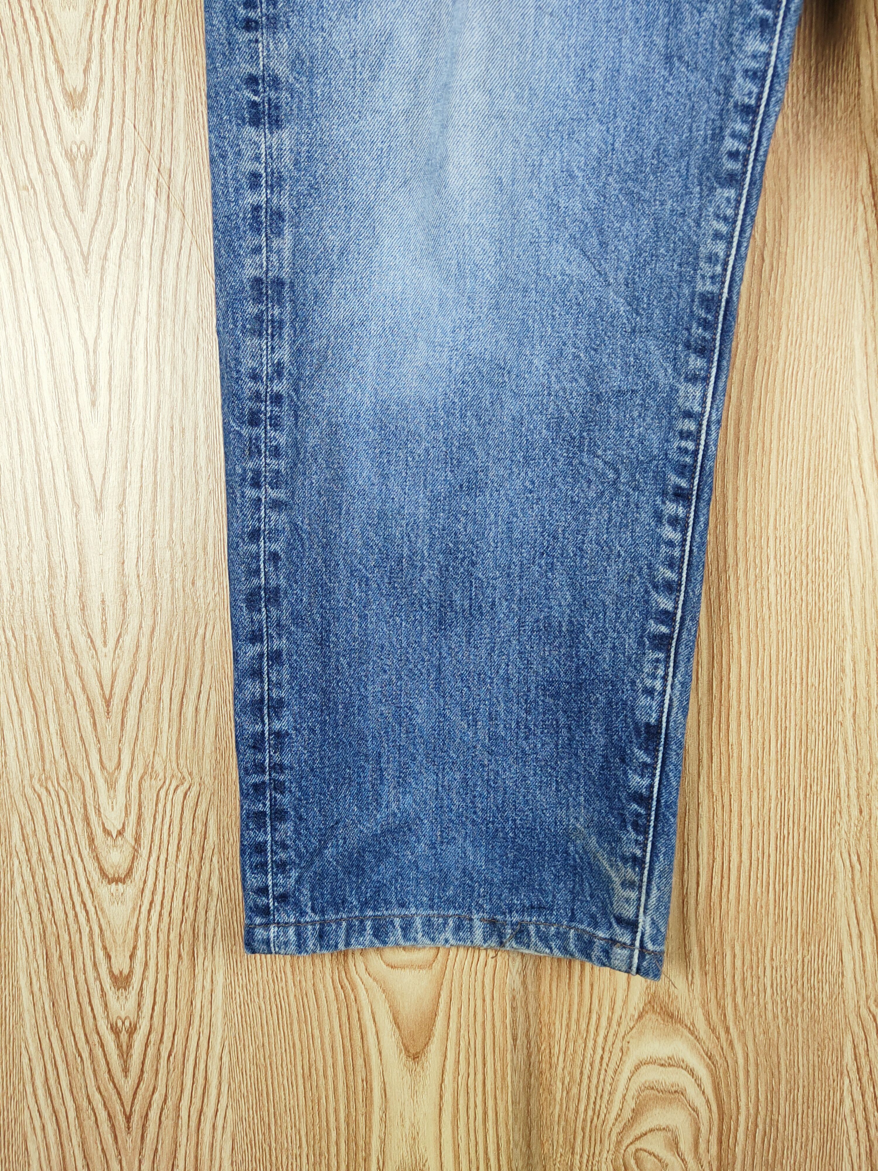 Japanese Brand Uniqlo Dark Blue Faded Distressed Ripped Jeans #S2725 Size US 36 / EU 52 - 4 Thumbnail