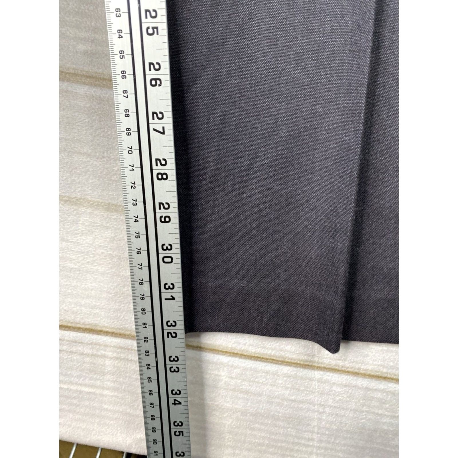 Ann Taylor Ann Taylor Signature Trouser Dress Pants 14 Charcoal Gray Solid Wide Leg? Size 36" / US 14 / IT 50 - 4 Thumbnail