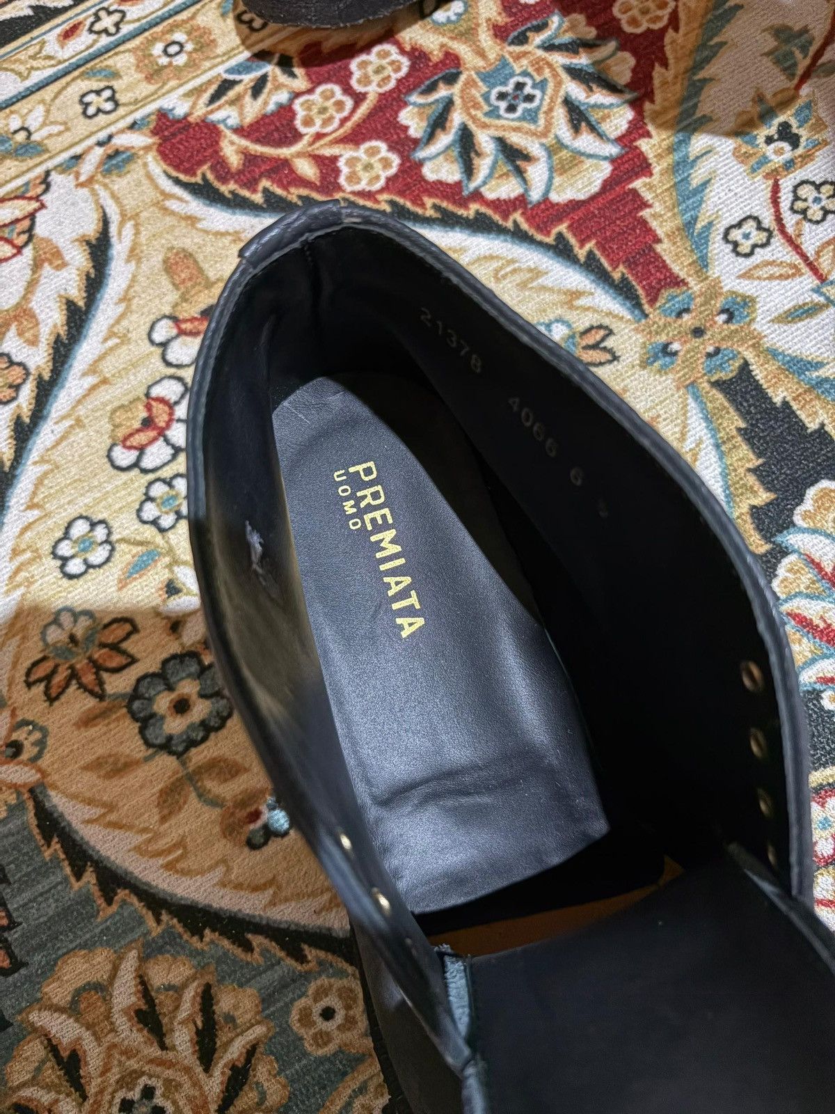 Leather × Premiata Premiata Uomo Pebbled Leather Boots Size US 6.5 / EU 39-40 - 8 Thumbnail