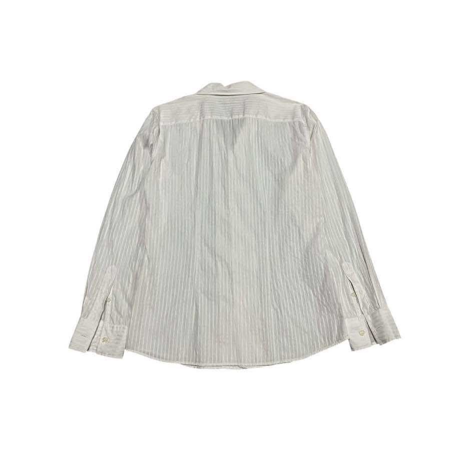 Tornado Mart 🔥Sick Y2K Tornado Mart Striped Shirt Open Collar Long Sleeve Size US L / EU 52-54 / 3 - 6 Thumbnail