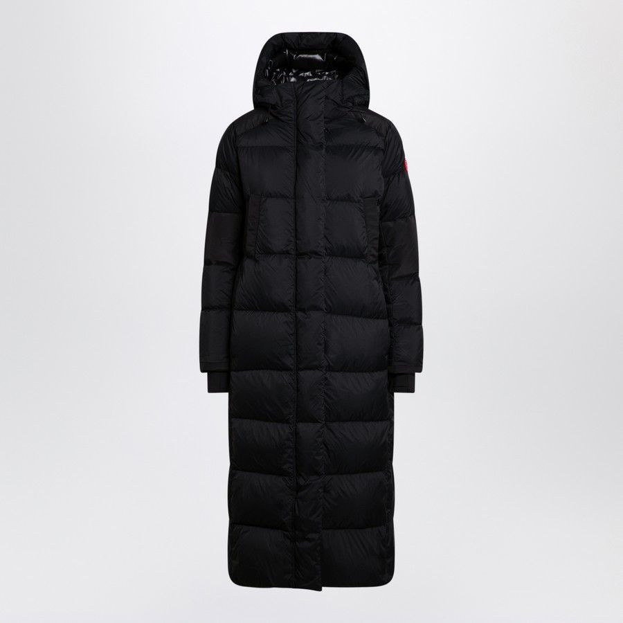 Canada Goose o1d2blof1024 Long Down Jacket In Black Size S / US 4 / IT 40 - 1 Thumbnail