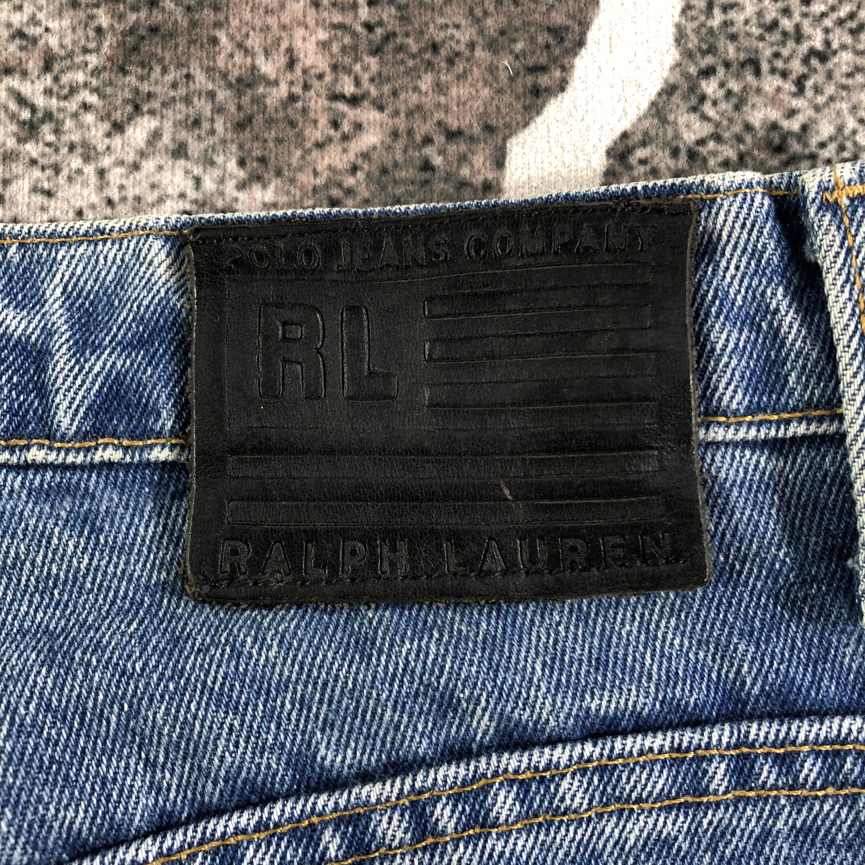 Polo Ralph Lauren Vintage Polo Ralph Lauren Blue Baggy Jeans KJ2176 Size US 32 / EU 48 - 5 Thumbnail