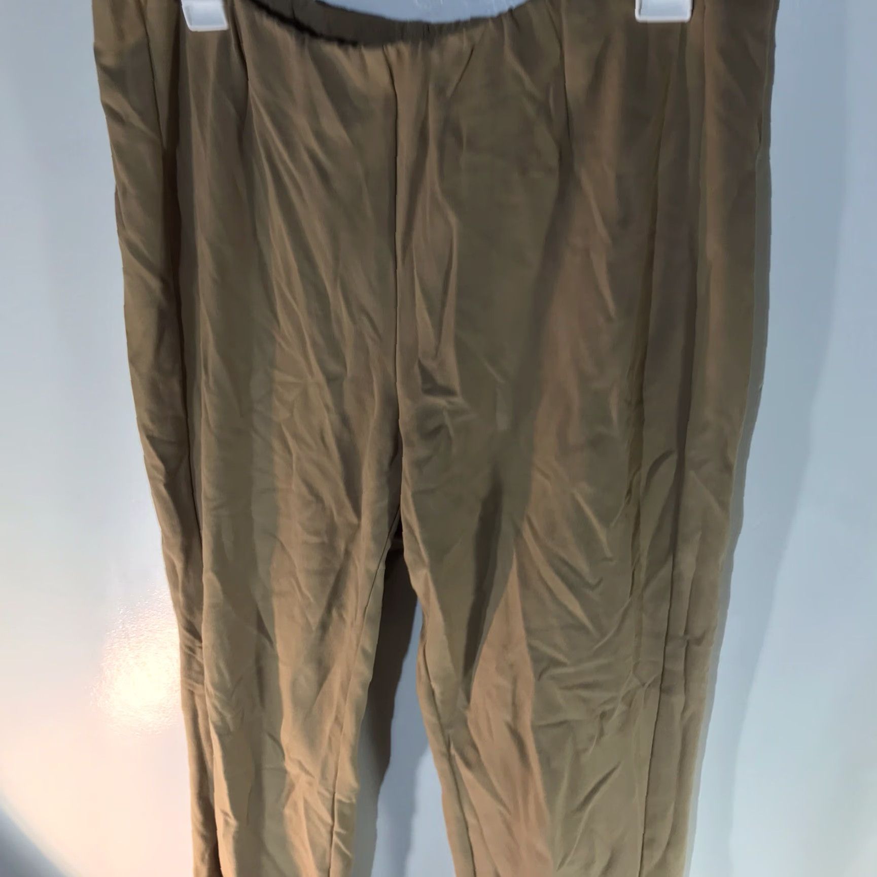 J. Jill J. Jill Brown Ponte Slim Leg Pull On Dress Pants Womens Size M Size 32" / US 10 / IT 46 - 3 Thumbnail