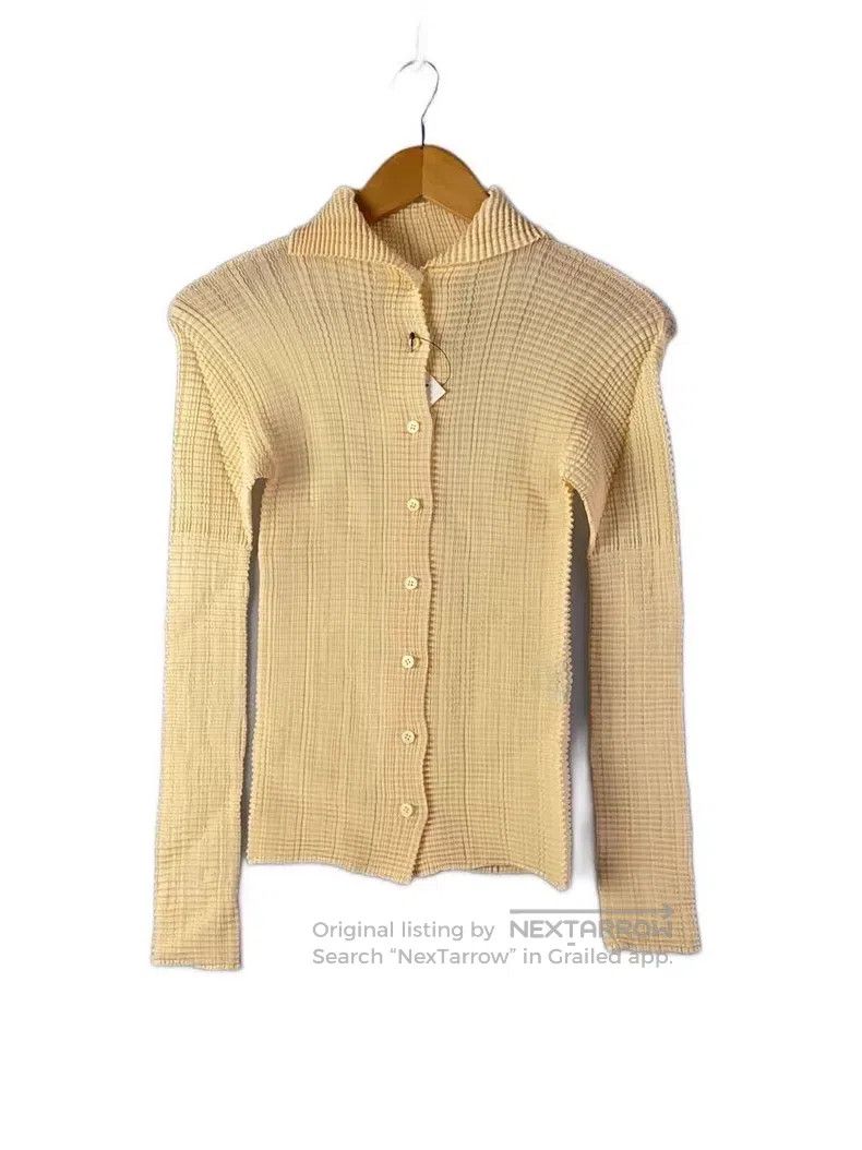Issey Miyake Issey Miyake Stand Collar Ruched Long-sleeve Shirt Size M / US 6-8 / IT 42-44 - 1 Thumbnail