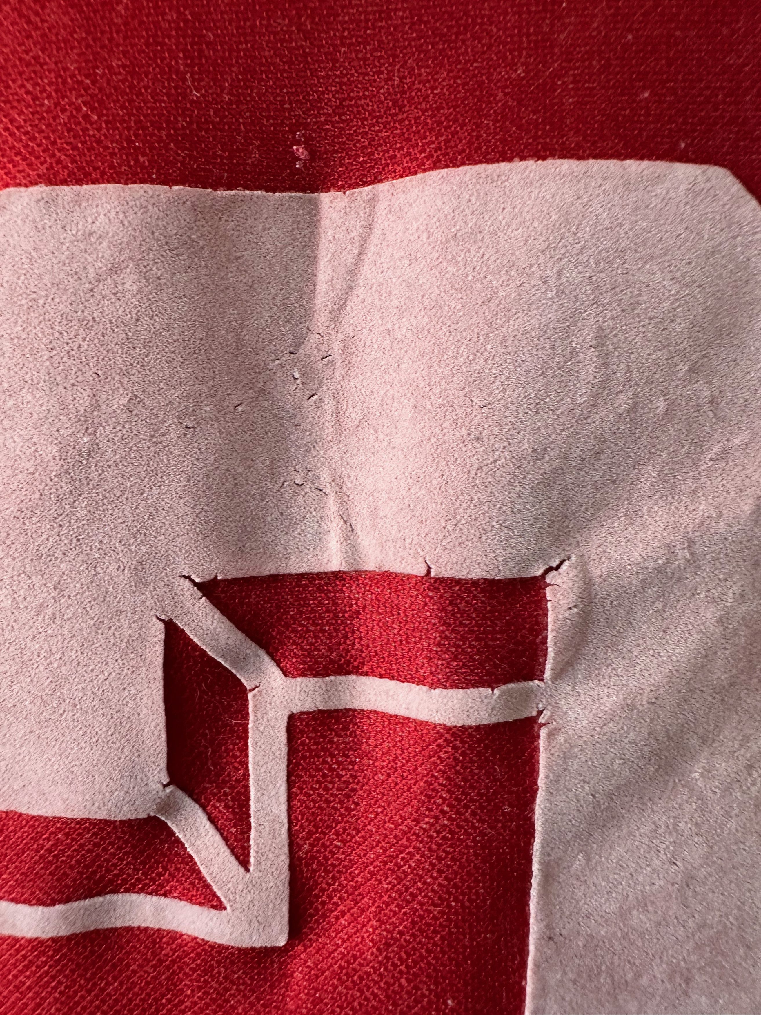 Nike 70's NIKE gradient soccer jersey white / red # 3 Size US M / EU 48-50 / 2 - 13 Thumbnail