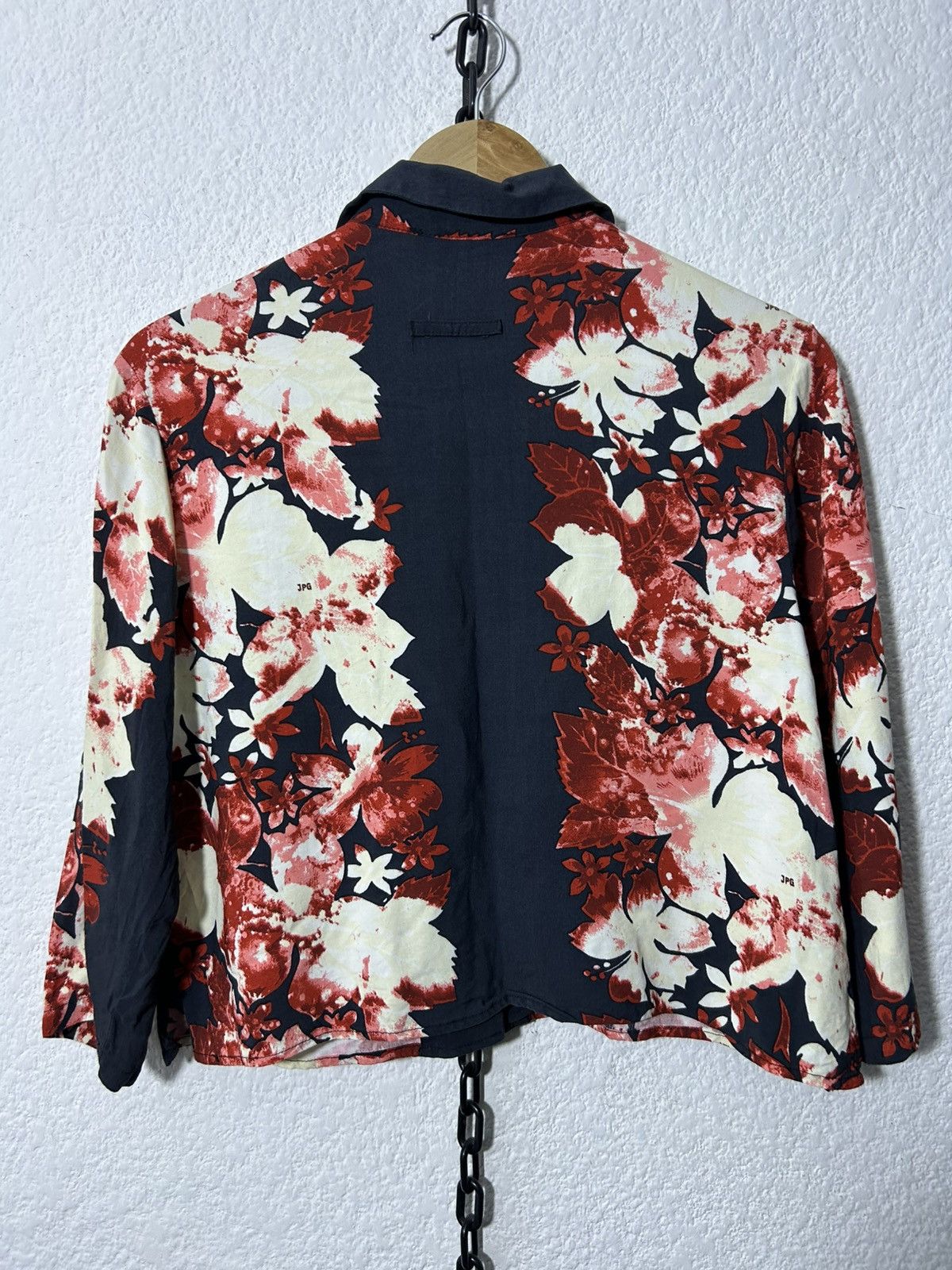 Jean Paul Gaultier JPG Jeans Floral Button Up Crop Size M / US 6-8 / IT 42-44 - 2 Thumbnail