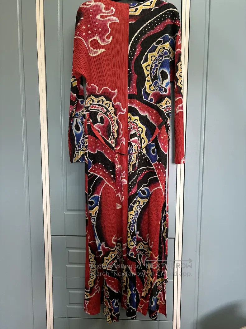 Issey Miyake Issey Miyake size:5 Peking Opera Facial Mask Trench Coat Size L / US 10 / IT 46 - 2 Thumbnail