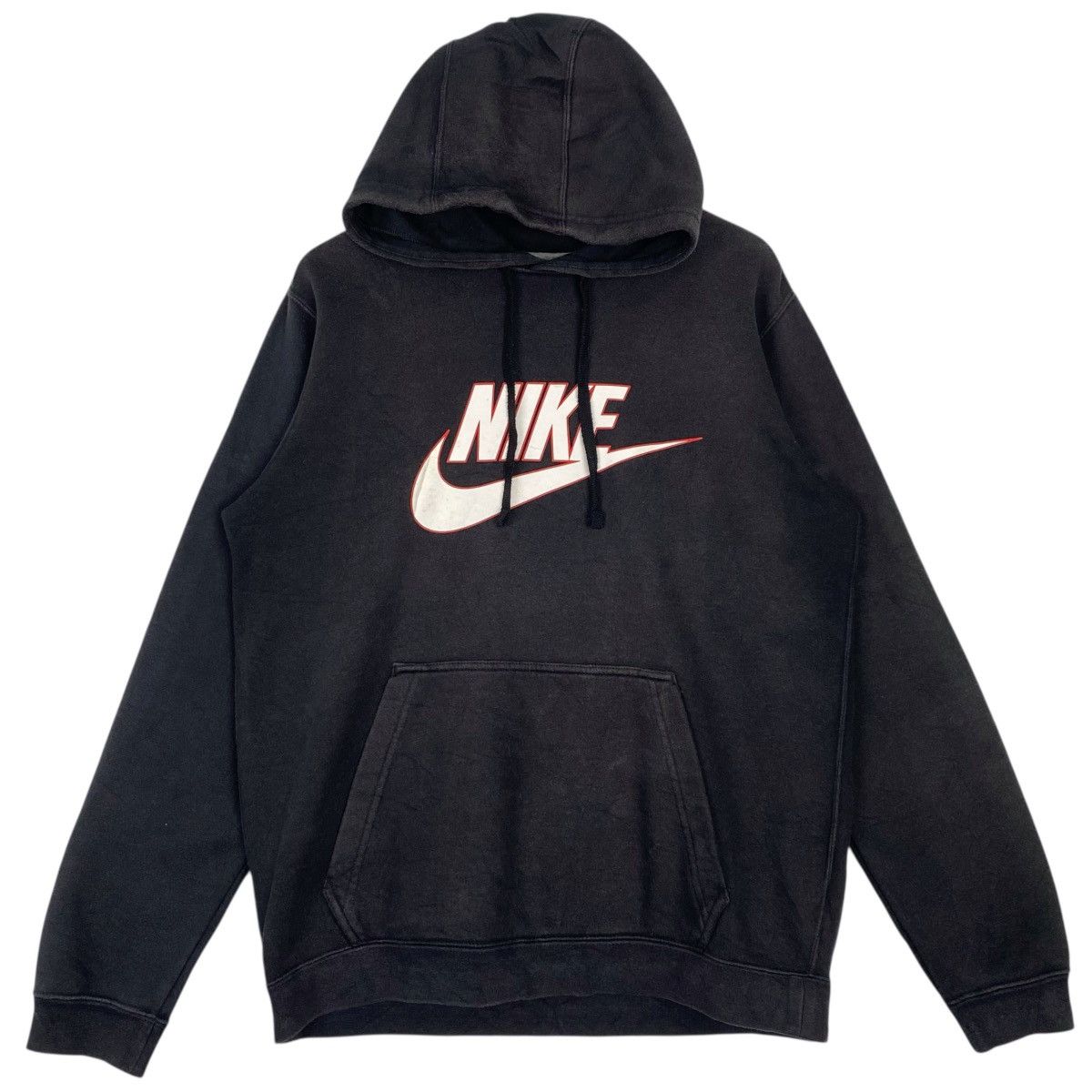 Other Vintage Nike Hoodie Sweater Big Logo Black Size L Size US L / EU 52-54 / 3 - 1 Thumbnail