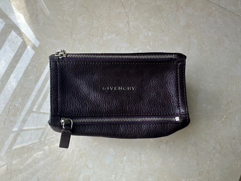 Givenchy Givenchy Small square box clutch, dark grape purple Size ONE SIZE - 1 Thumbnail