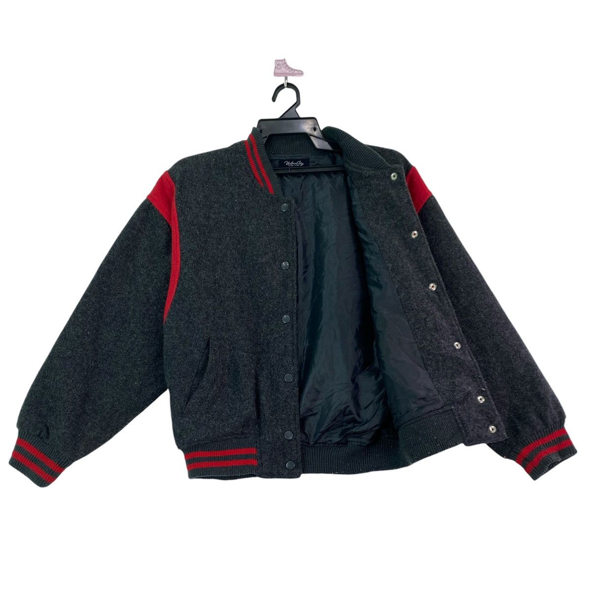 Vintage Vtg 90s Urban City raglan varsity wool jacket Size US M / EU 48-50 / 2 - 3 Thumbnail
