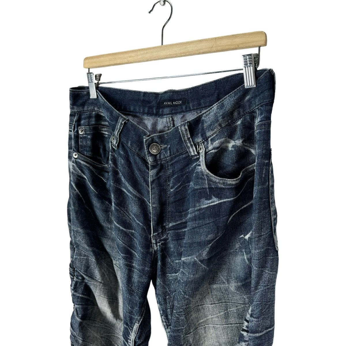If Six Was Nine ⚡️AVAIL STRETCHABLE DENIM PANTS Size US 34 / EU 50 - 4 Thumbnail