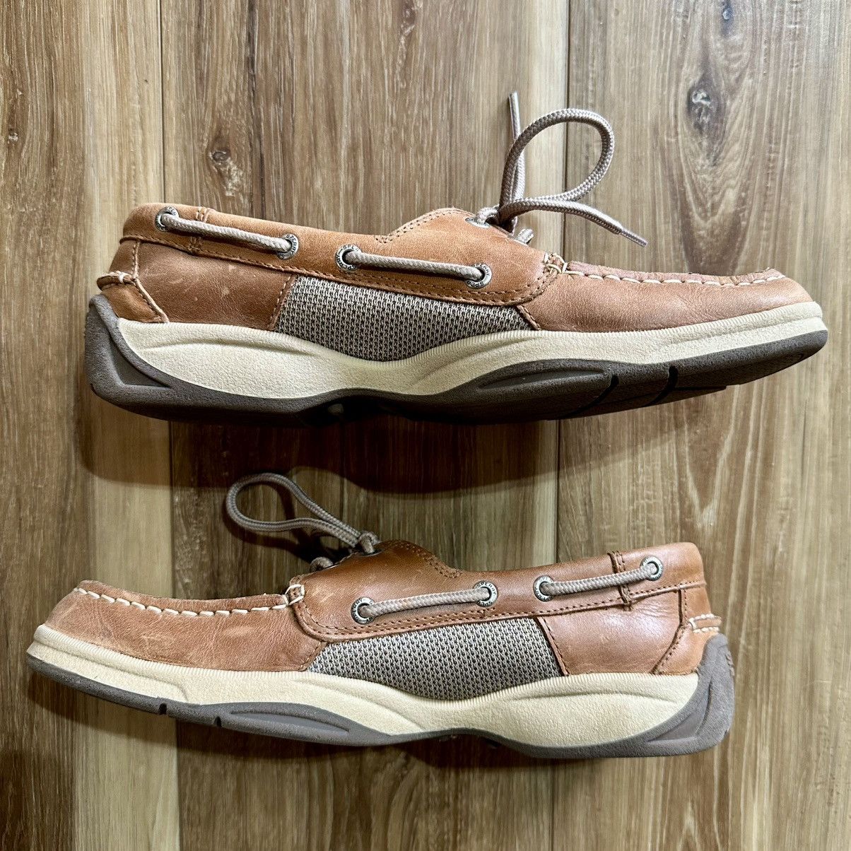 Sperry Sperry Top-Sider Intrepid 2 Eye Boat Shoe, Dark Tan, Size 9 Size US 9 / EU 42 - 3 Thumbnail
