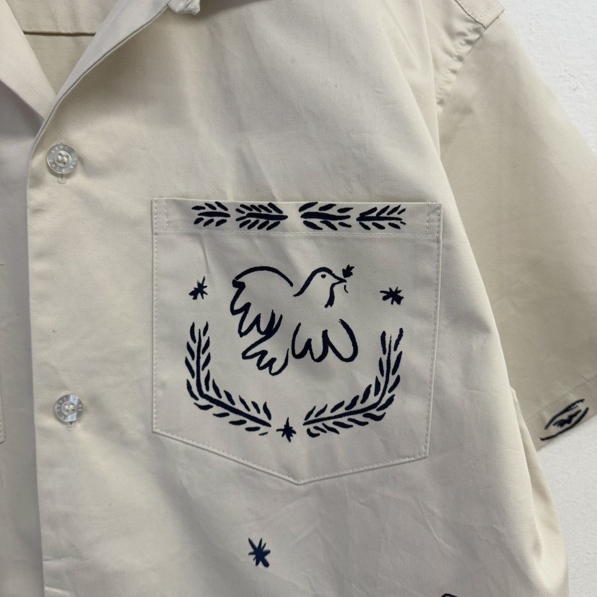 Aime Leon Dore Aime Leon Dore Lesvos Cropped Camp Shirt Size US L / EU 52-54 / 3 - 4 Thumbnail