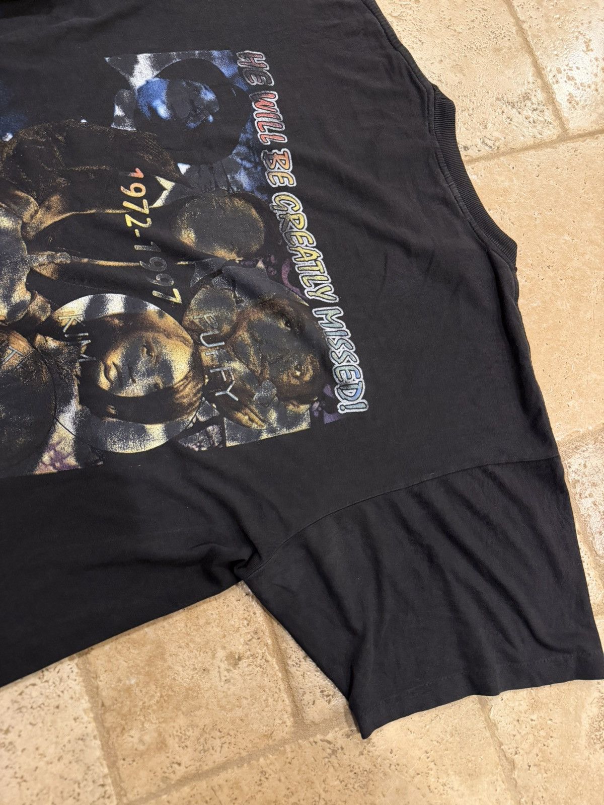 Vintage Vintage Biggie Smalls Notorious BIG Life After Death Rap Tee Size US XXL / EU 58 / 5 - 15 Thumbnail
