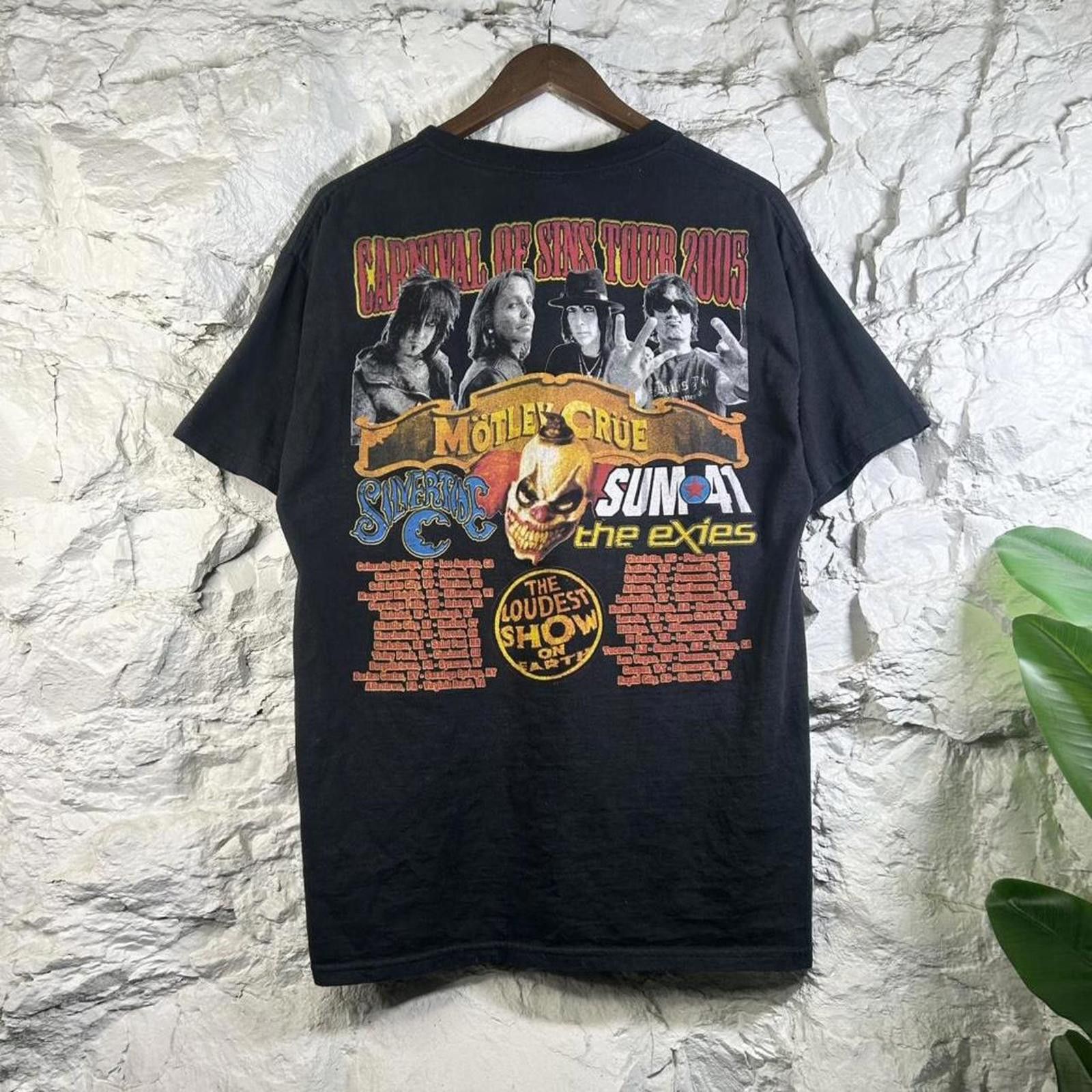 Other 2005 Motley Crue Sum 41 Carnival Of Sins Tour T-shirt Size US L / EU 52-54 / 3 - 3 Thumbnail