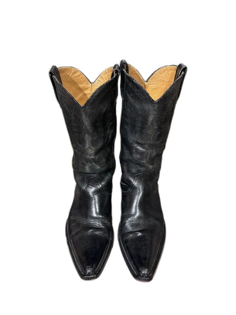 SARTORIO Sartore Vtg PointedToe Western Boots 40-41 IT Size US 7 / EU 40 - 4 Thumbnail
