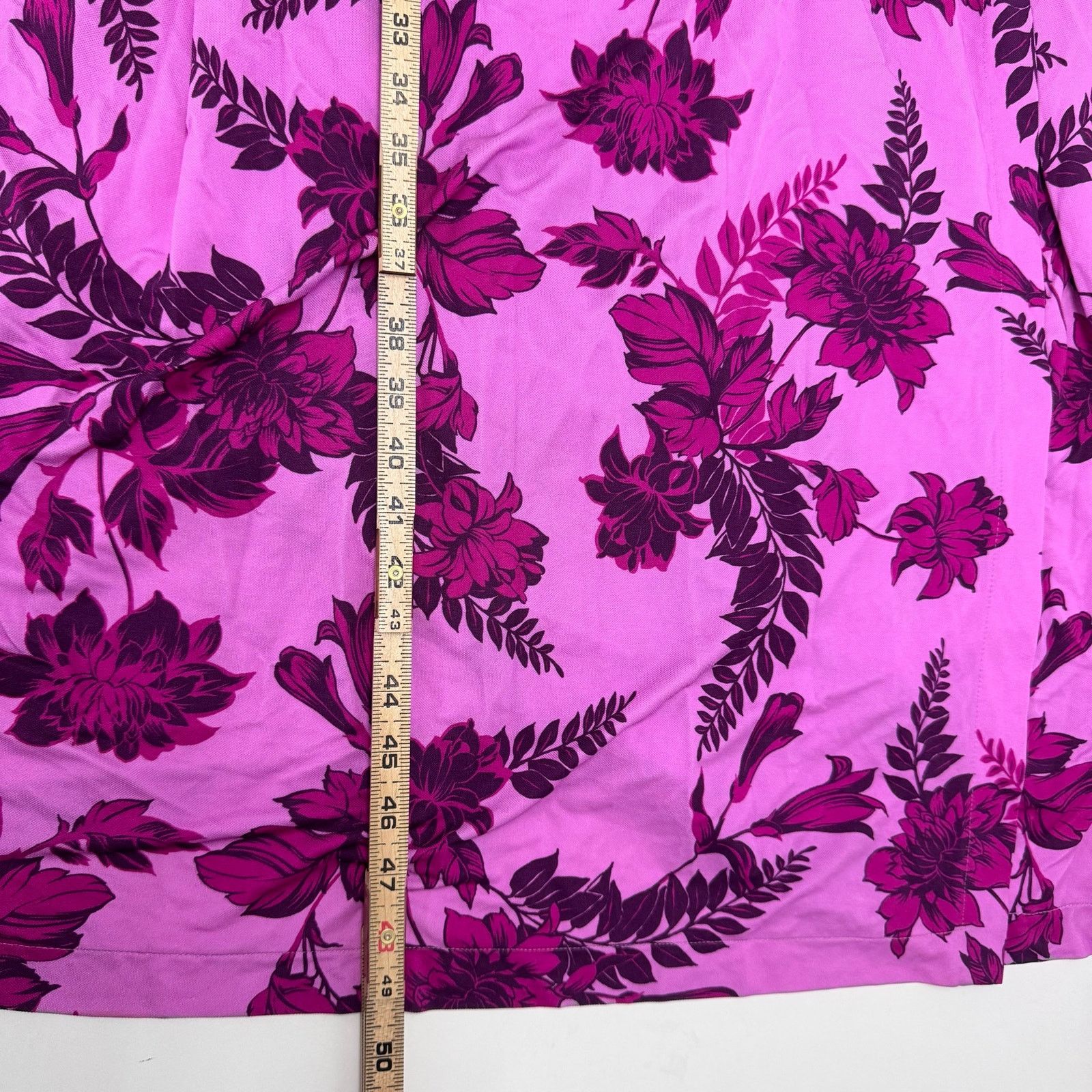 Marina Rinaldi Marina Rinaldi Womens Plus sz 24 Oppla Floral Wrap Dress Size 4XL / US 24-26 - 7 Thumbnail
