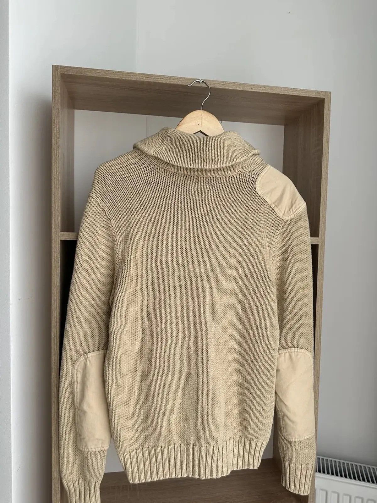 Polo Ralph Lauren Vintage Knit Polo Ralph Lauren Beige Sweater Size US M / EU 48-50 / 2 - 10 Thumbnail