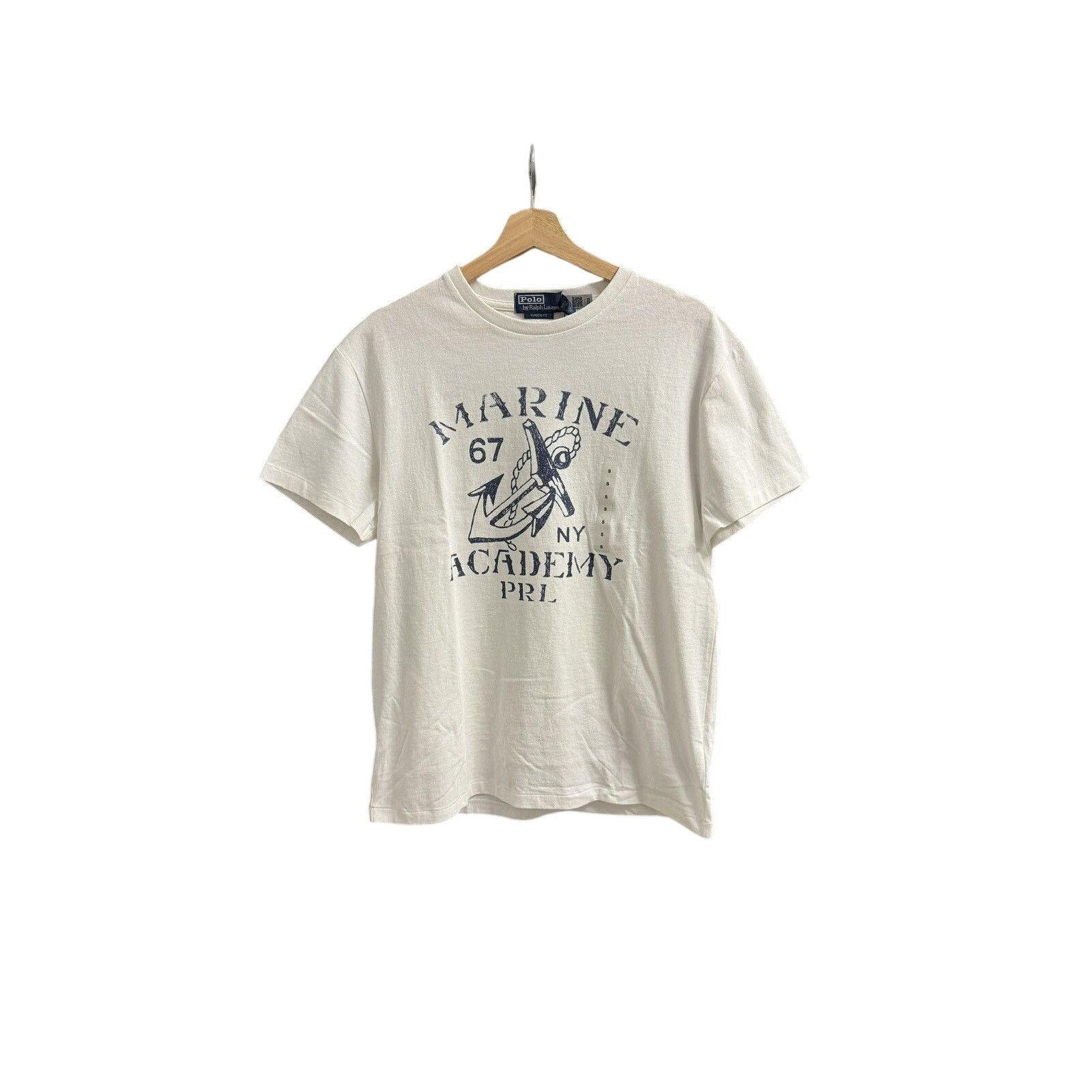 Polo Ralph Lauren Polo Ralph Lauren Classic Fit Marine Academy Graphic Tee Size US L / EU 52-54 / 3 - 1 Thumbnail