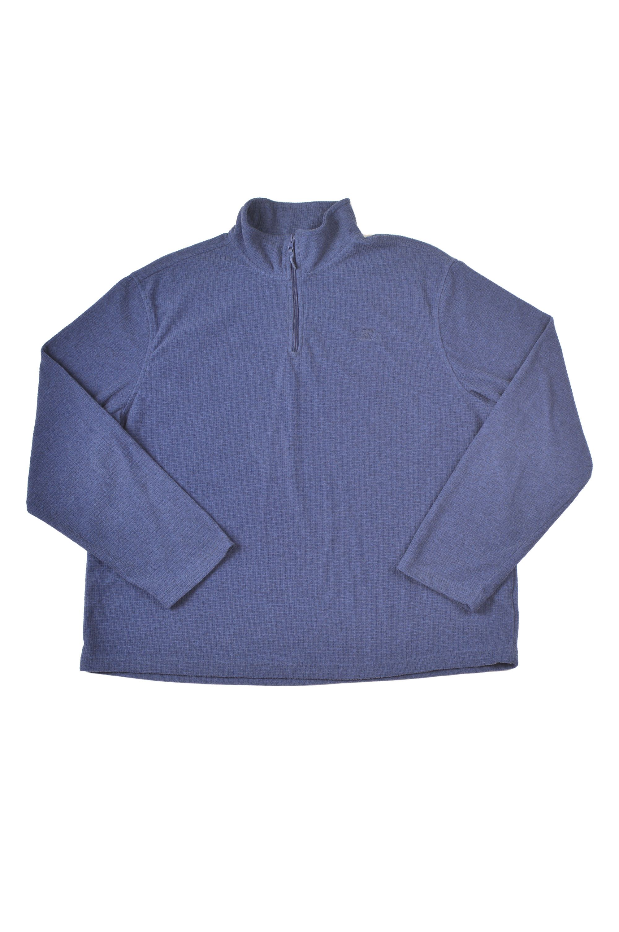 Starter × Vintage Starter Vintage Blue Waffle Fleece Size US XL / EU 56 / 4 - 1 Thumbnail