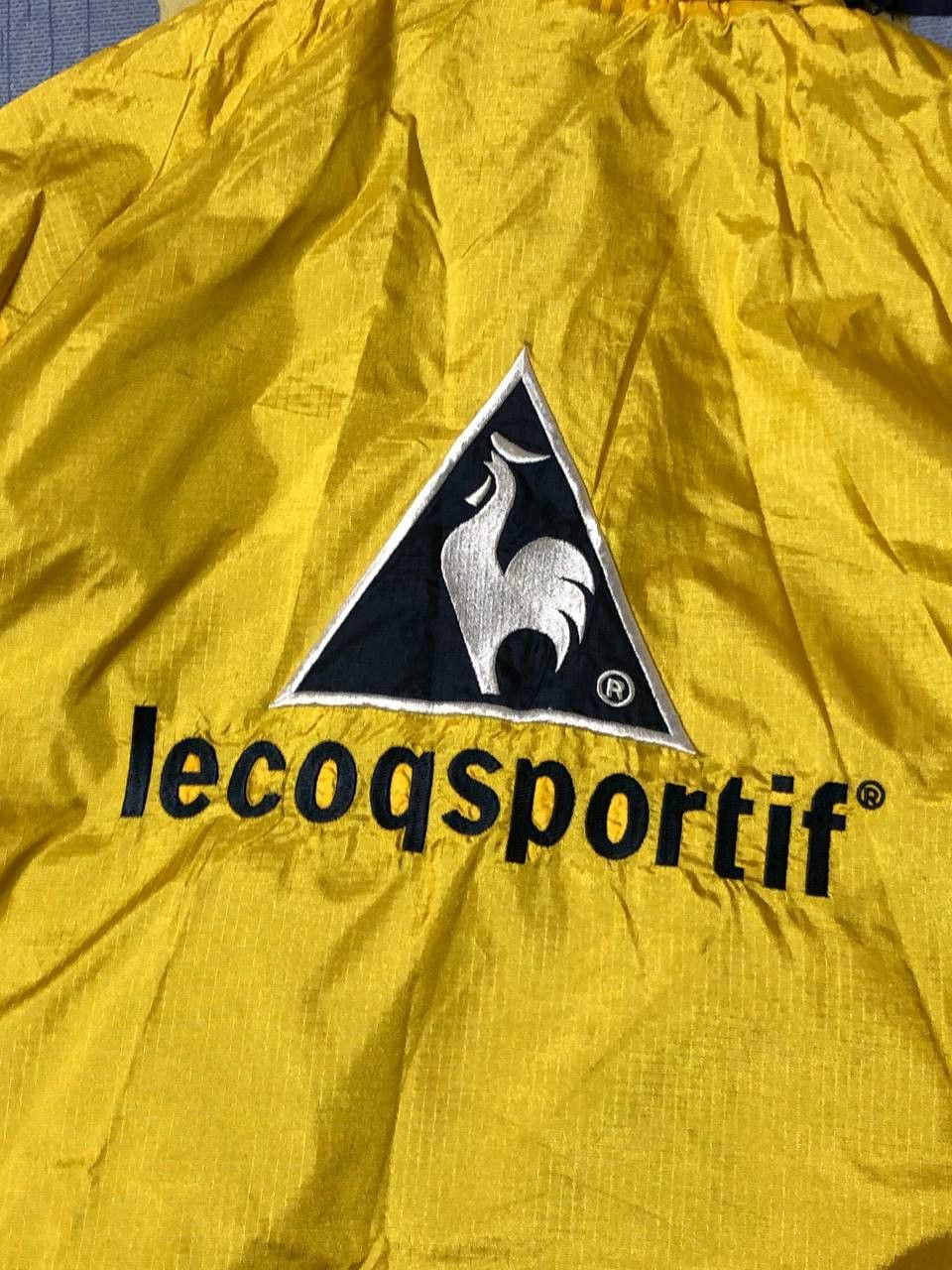 Le Coq Sportif × Vintage Vintage Le Coq Sportif Nylon Zip Jacket Size US M / EU 48-50 / 2 - 9 Thumbnail