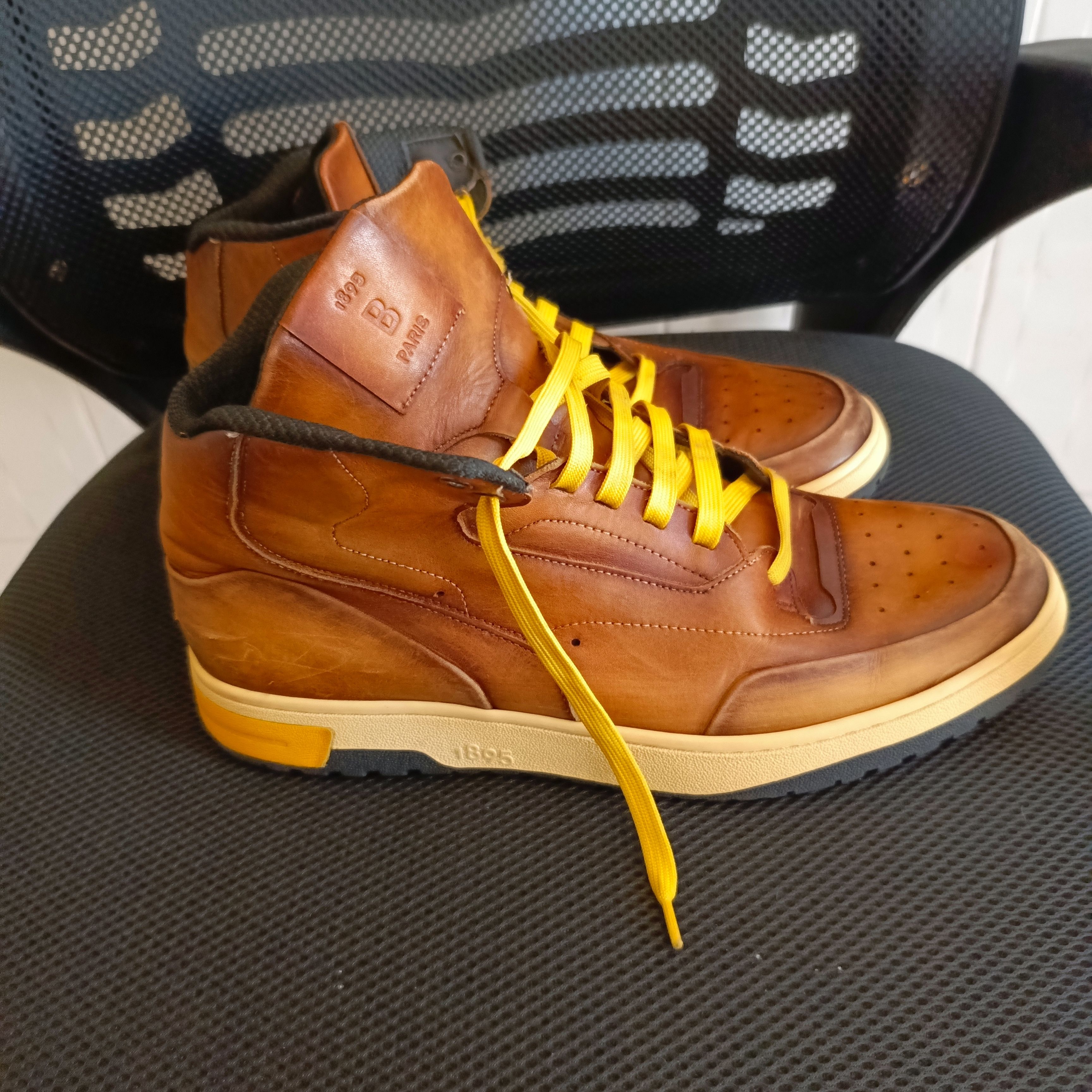 Berluti Berluti hightop sneakers brown leather size 9 Size US 9 / EU 42 - 13 Thumbnail
