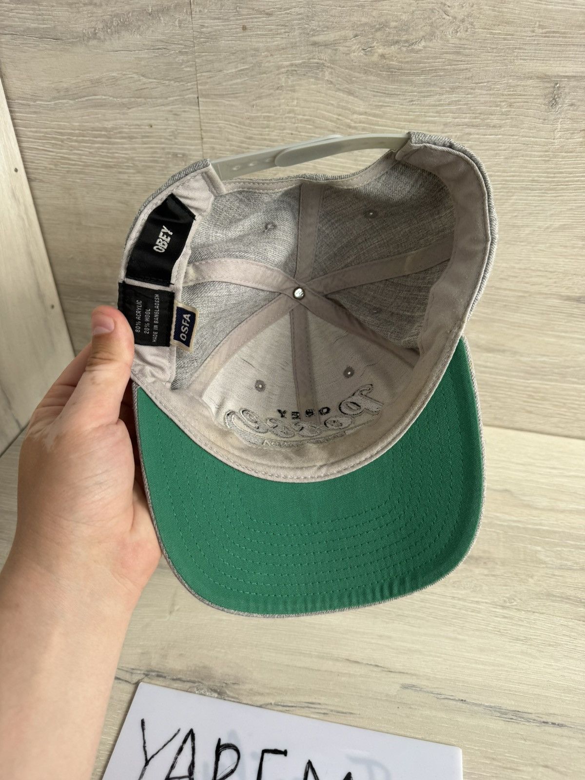 Obey Obey vintage cap hat Size ONE SIZE - 4 Thumbnail