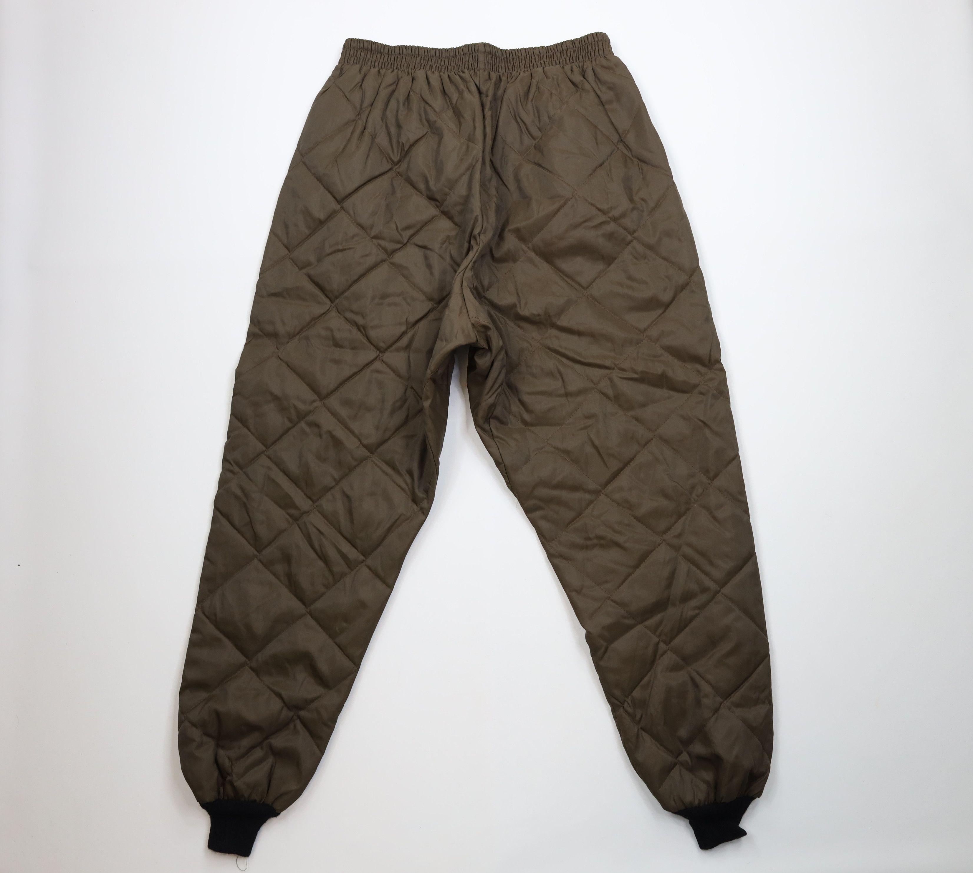 Vintage Vintage 70s Streetwear Insulated Joggers Pants Brown USA Size US 38 / EU 54 - 9 Thumbnail