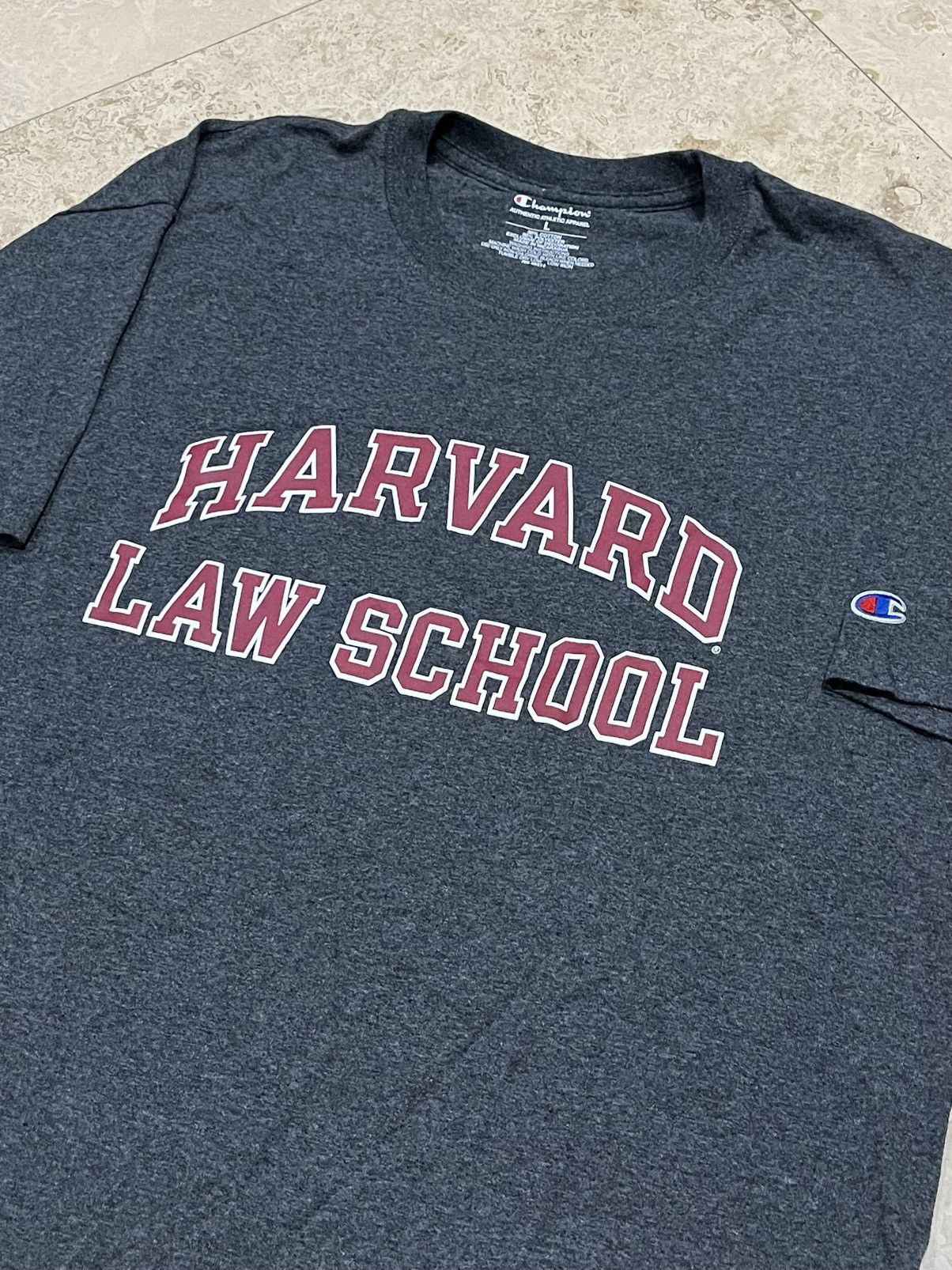 Champion Harvard Law School Collegiate Graphic Tee Size US L / EU 52-54 / 3 - 2 Thumbnail
